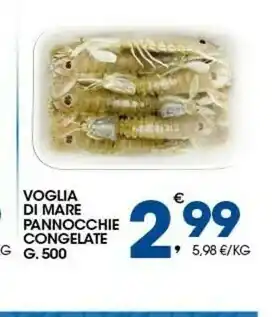 Sigma Voglia Di Mare Pannocchie Congelate 500 G offerta