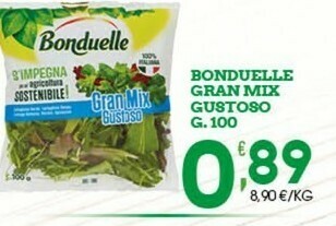 Sigma Bonduelle Gran Mix Gustoso 100 G(ml) offerta
