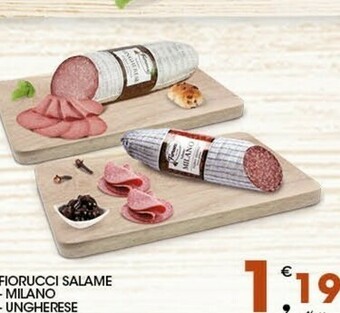 Sigma Fiorucci Salame Milano / Ungherese offerta