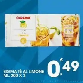 Sigma Sigma Te Al Limone 200 Ml X 3 offerta