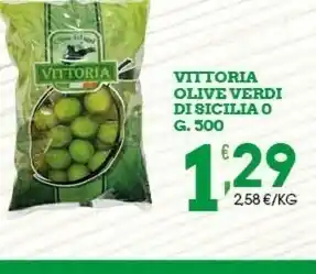 Sigma Vittoria Olive Verdi Di Sicilia O 500 G offerta