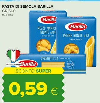 Tigre Barilla Pasta offerta