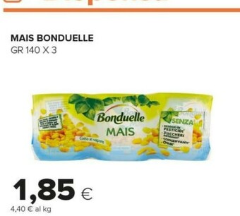 Tigre Bonduelle Mais offerta