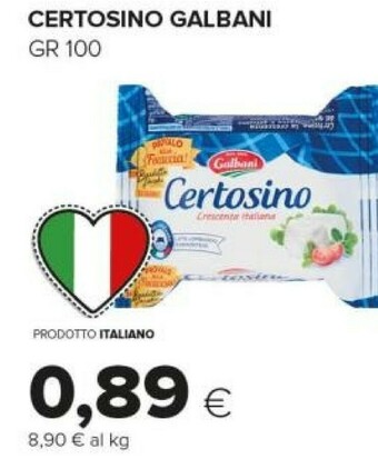 Tigre Galbani Certosa offerta