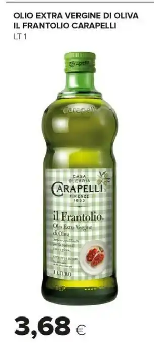 Tigre Carapelli Olio extravergine di oliva offerta
