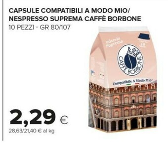 Tigre Mio Cialde caffè offerta