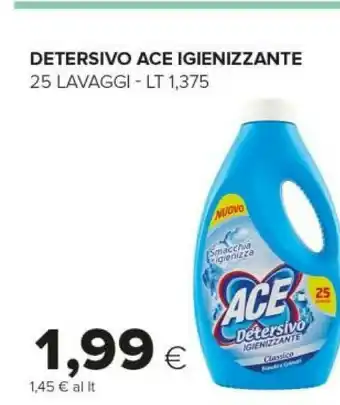 Tigre Ace Detersivo lavatrice offerta