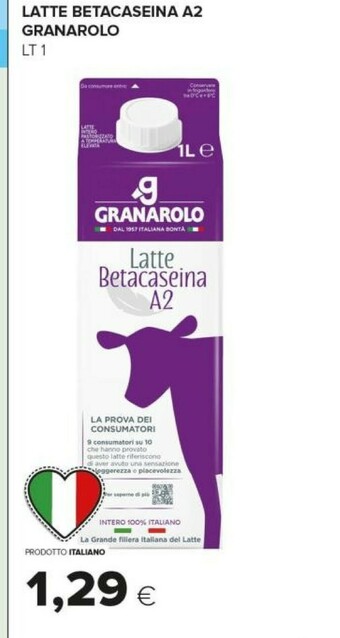 Tigre Granarolo Latte offerta