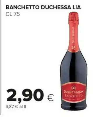 Tigre Duchessalia Spumante offerta