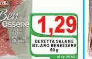 Top Supermercati Beretta Salame milano offerta