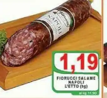Top Supermercati Fiorucci Salame napoli offerta