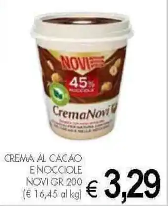 PrestoFresco Novi Crema al cacao e nocciole 200 gr offerta