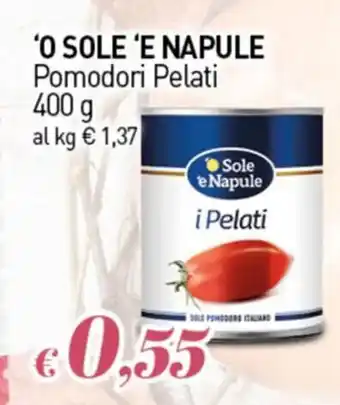 'O Sole 'e Napule Pomodoro Pelati 400 g