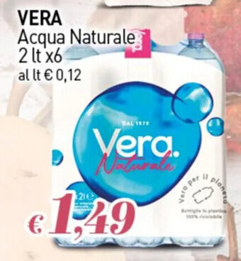 Vera Acqua Naturale 2 lt x6
