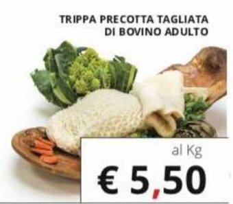 Supermercati Visotto Trippa Precotta tagliata di bovino adulto offerta