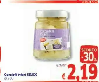 A&O Selex Carciofi Interi offerta