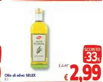 A&O Selex Selex - Olio Di Oliva 1000 G(ml) offerta