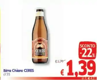 A&O Ceres Birra Chiara offerta