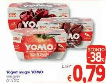 A&O Yomo Yomo - Yogurt Magro Con Mirtilli Neri offerta