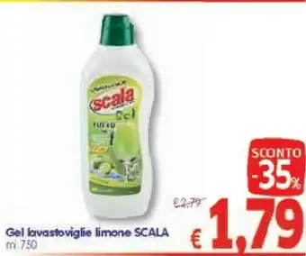 A&O Scala Gel Lavastoviglie Limone offerta