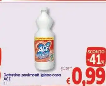 A&O Ace Detersivo Pavimenti Igiene Casa offerta