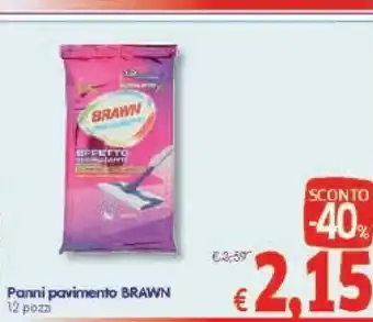 A&O Brawn Panni Pavimento offerta