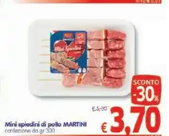 A&O Martini Mini Spiedini Di Pollo offerta