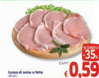 A&O Lonza Di Suino A Fette offerta