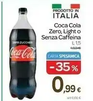Carrefour Coca Cola Coca-Cola - Coca-Cola Zero offerta