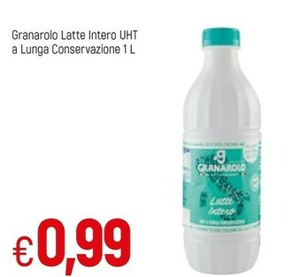 Famila Granarolo Latte UHT Parzialmente Scremato A Lunga Conservazione 1000 G(ml) offerta