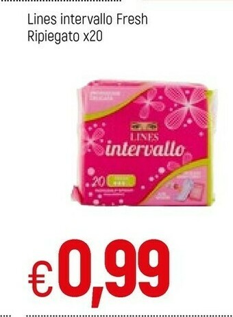 Famila Lines Intervallo Fresh Ripiegato offerta