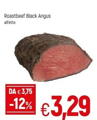 Famila Roastbeef Black Angus offerta