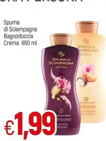 Famila Spuma Di Sciampagna Bagnodoccia Crema offerta