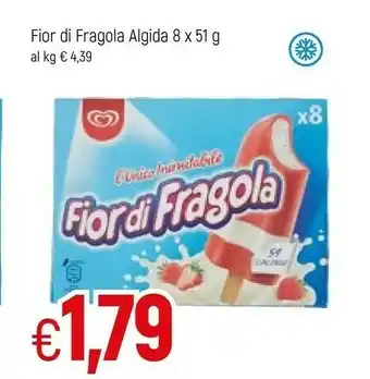 Famila Algida L'Unico Inimitabile Fior Di Fragola 408 G(ml) offerta