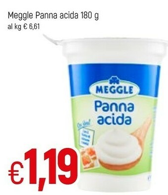 Famila Superstore Meggle Panna Acida 180 G(ml) offerta