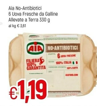 Famila Superstore Aia 6 Uova Fresche Da Galline Allevate A Terra offerta