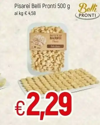 Belli pronti Pisarei
