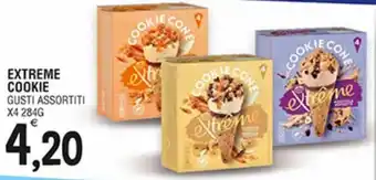 Al Discount Nestlé Extrême Cookie x4 284 g offerta