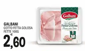 Al Discount Galbani Cotto Fetta Golosa fette 100 g offerta