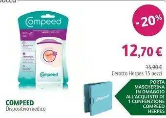 Compeed Cerotto Herpes 15 Pezzi