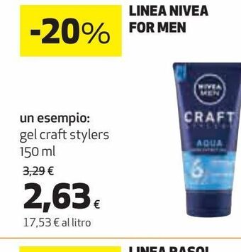 Ipercoop Linea nivea for men offerta