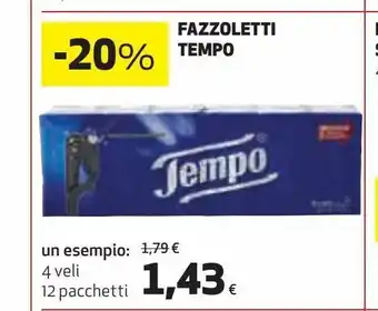 Ipercoop Fazzoletti tempo offerta