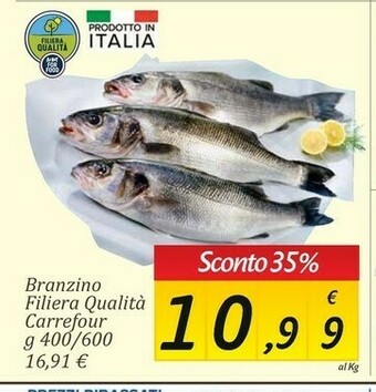 Carrefour Market Branzino offerta