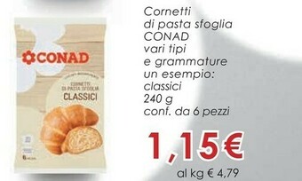 Conad Croissant offerta