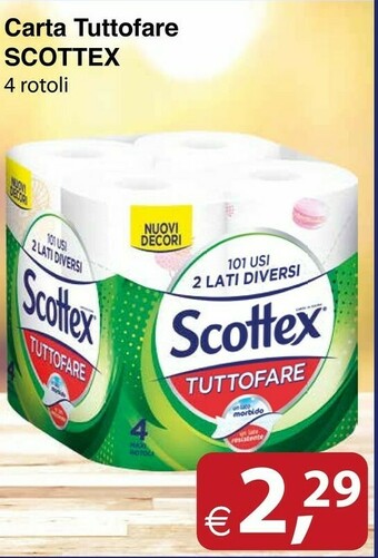Docks Cash&Carry Scottex Rotoli di carta offerta