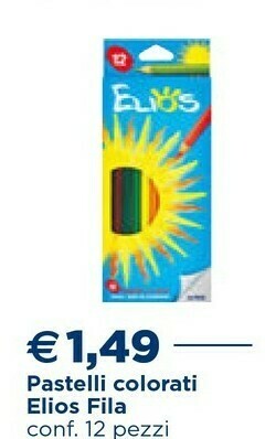Fila Pastelli Colorati Elios