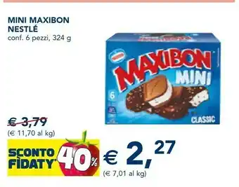 Esselunga Nestlè Mini Maxibon offerta