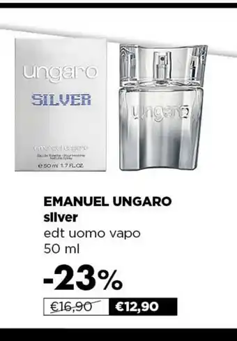 Acqua & Sapone Emanuel Ungaro Sliver Edt Uomo Vapo 50 Ml offerta
