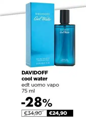 Acqua & Sapone Davidoff Cool Water Wave Uomo 75 Ml offerta
