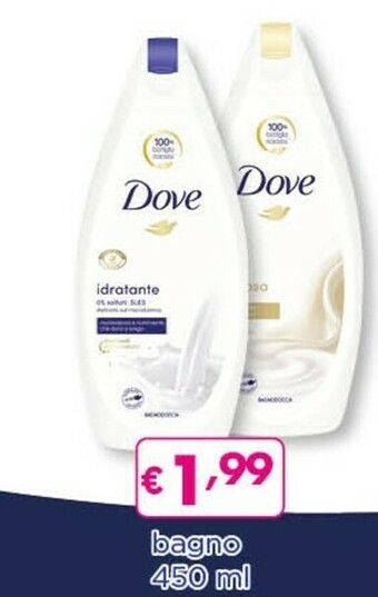 Acqua & Sapone Dove Bagnoschiuma offerta